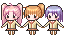 聖リーフ仲良し三人組 聖リーフ仲良し三人組