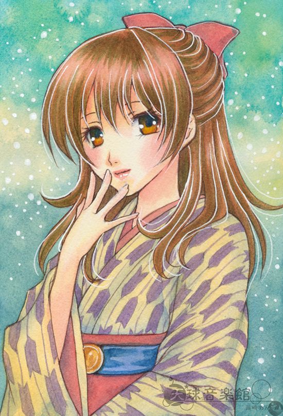 芽衣和装ver.（水彩絵）